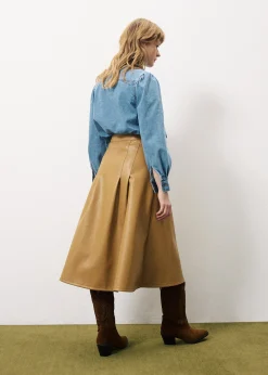 Jupe EDANA Camel
