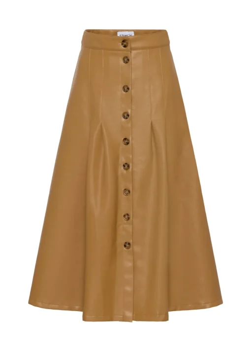 Jupe EDANA Camel