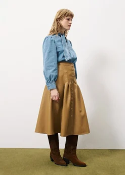 Jupe EDANA Camel