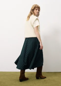 Jupe EMANUELLE Vert Foret