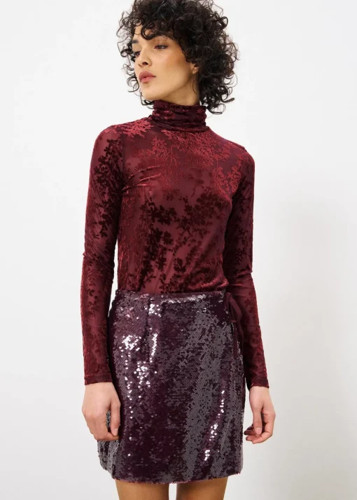 Jupe ROMANE Bordeaux