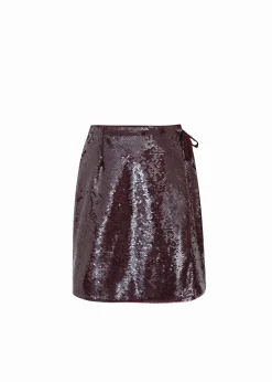 Jupe ROMANE Bordeaux