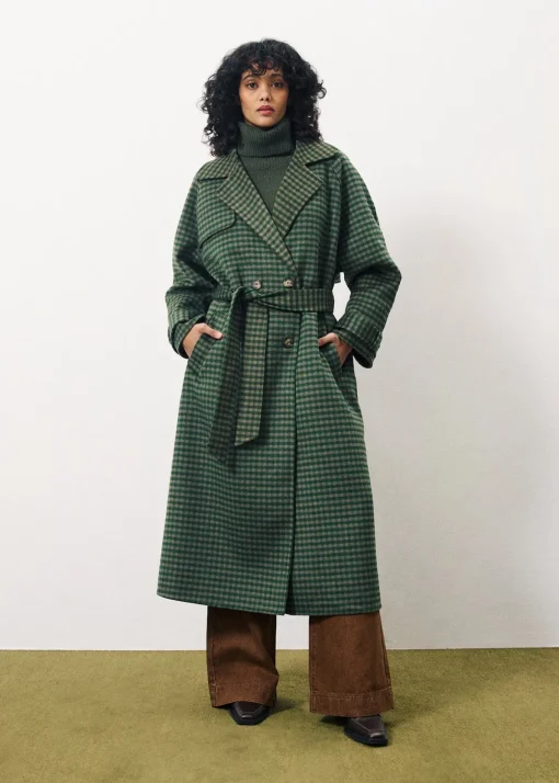 Manteau ADELPHIA Vert Foret