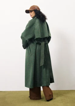 Manteau ADELPHIA Vert Foret