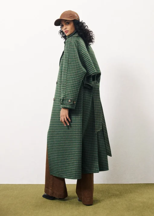 Manteau ADELPHIA Vert Foret