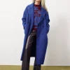 Manteau DELPHINA Bleu Electrique