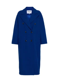 Manteau DELPHINA Bleu Electrique