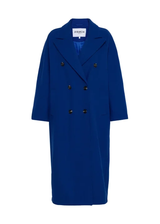 Manteau DELPHINA Bleu Electrique