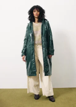 Manteau MATHELINE Vert Foret