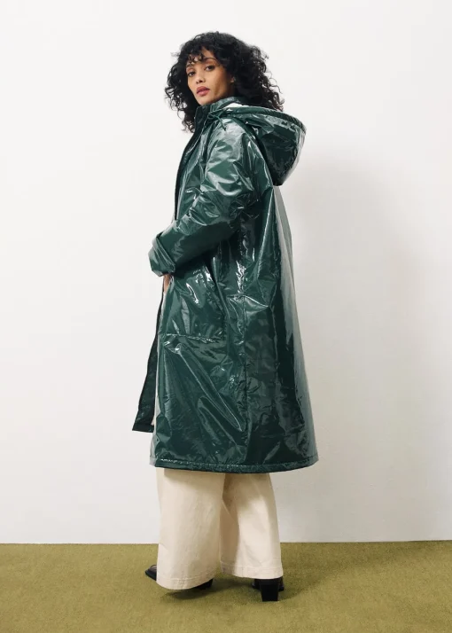 Manteau MATHELINE Vert Foret