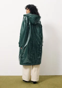 Manteau MATHELINE Vert Foret