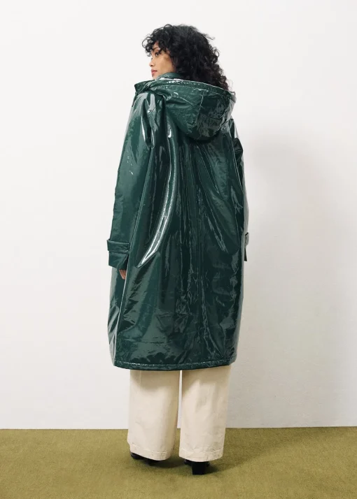 Manteau MATHELINE Vert Foret