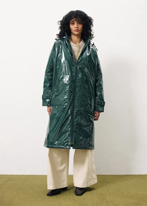 Manteau MATHELINE Vert Foret
