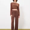 Pantalon AIMELINE Bordeaux