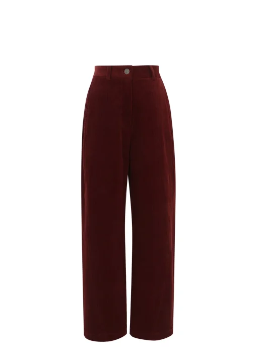 Pantalon ELYSA Bordeaux