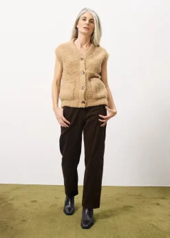 Pantalon ELYSA Marron Glace