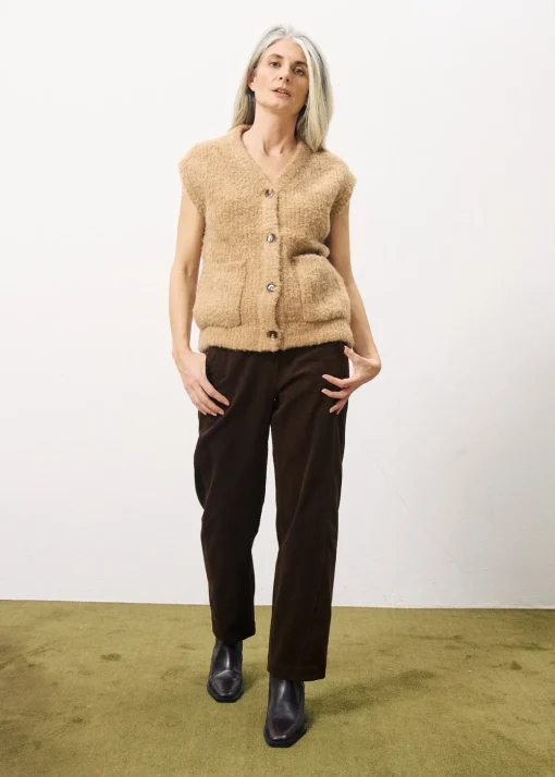 Pantalon ELYSA Marron Glace