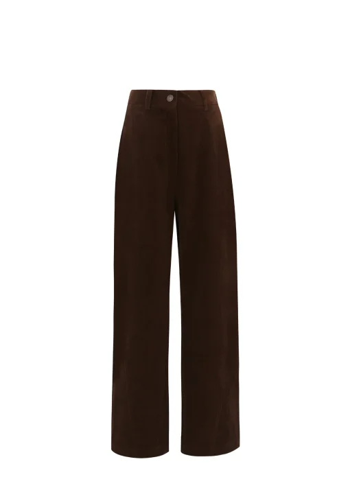 Pantalon ELYSA Marron Glace