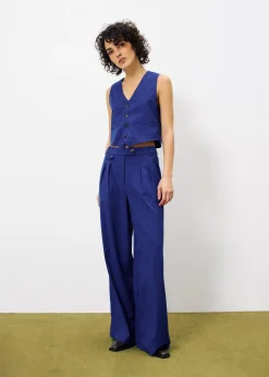 Pantalon LORINA Bleu Electrique