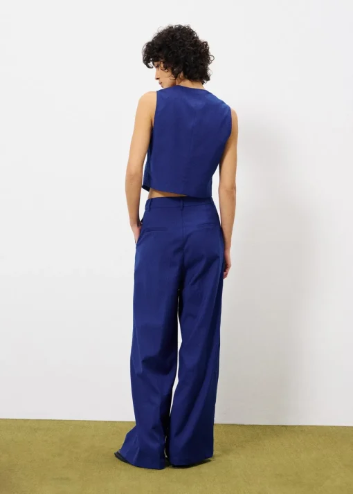 Pantalon LORINA Bleu Electrique