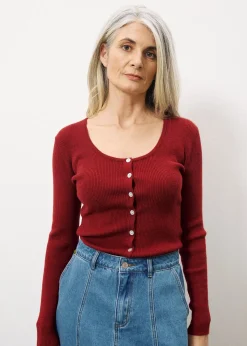 Pull AINOA Bordeaux