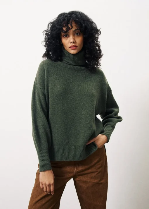 Pull ARIETTE Kaki