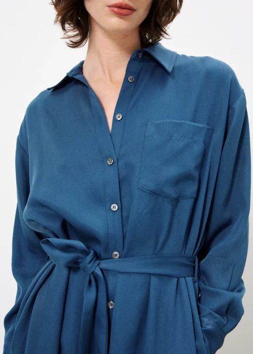 Robe ADENISSE Bleu Petrole