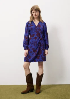 Robe BAKHTA Flora Blue