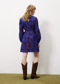 Robe BAKHTA Flora Blue