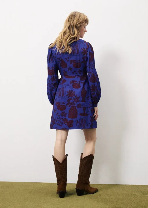Robe BAKHTA Flora Blue