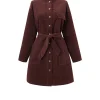 Robe CLOELIA Bordeaux