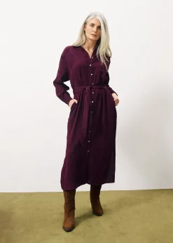 Robe CLORIS Bordeaux