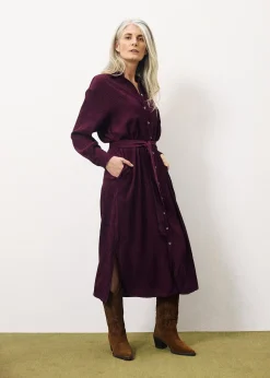 Robe CLORIS Bordeaux