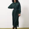 Robe CLORIS Vert Foret