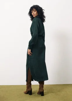 Robe CLORIS Vert Foret