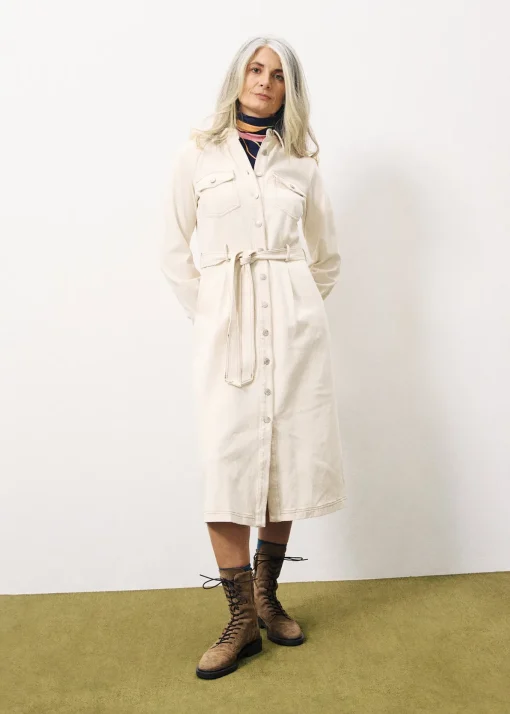 Robe CLOTILDA Creme