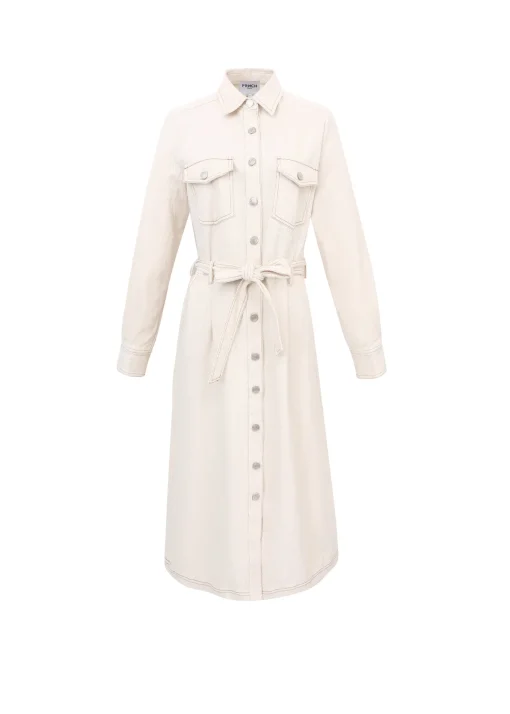 Robe CLOTILDA Creme