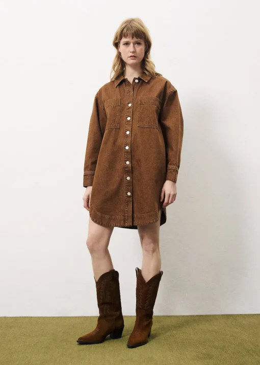 Robe DOMITILLE Camel
