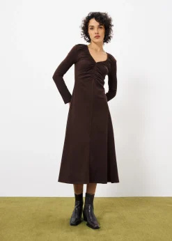 Robe MAEE Chocolat