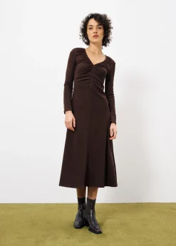 Robe MAEE Chocolat