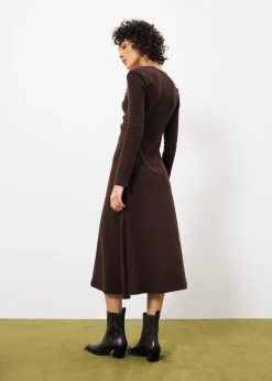 Robe MAEE Chocolat