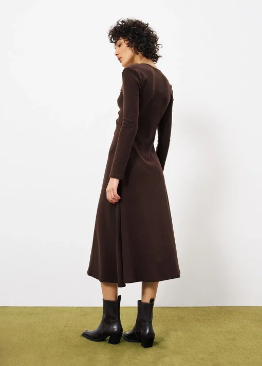 Robe MAEE Chocolat
