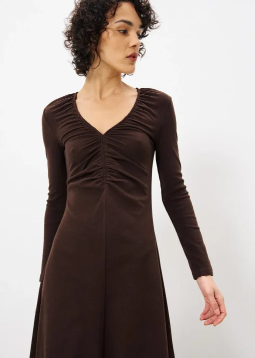 Robe MAEE Chocolat