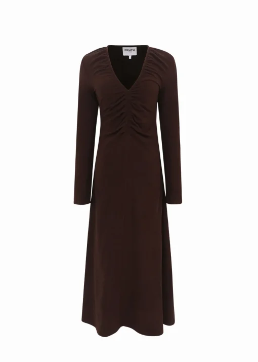Robe MAEE Chocolat