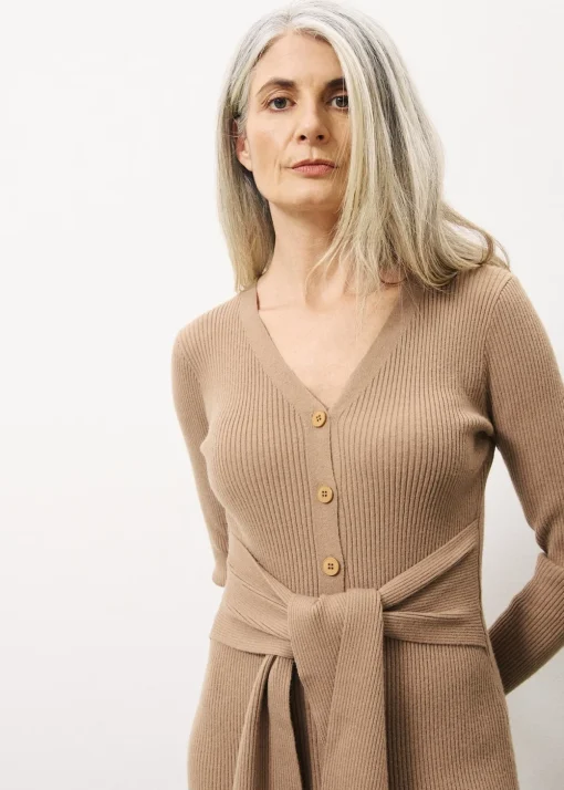 Robe MARGAUX Camel