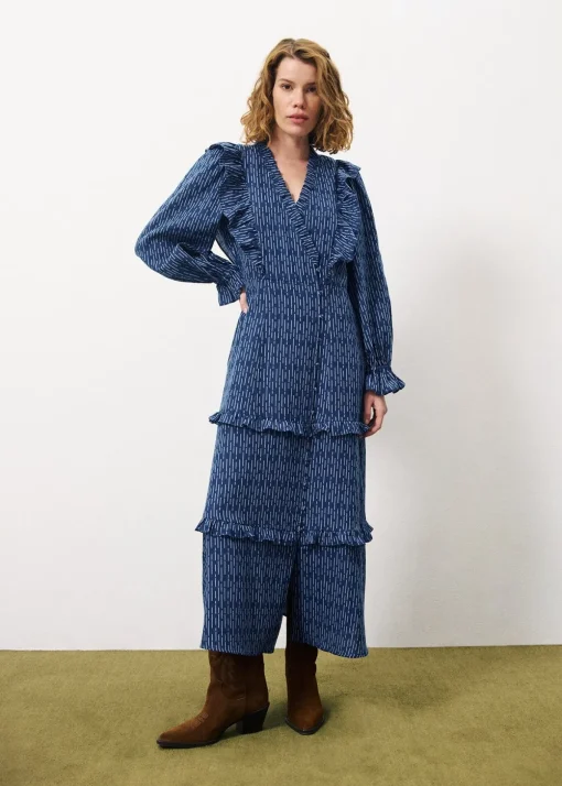 Robe NAIS Bleu Electrique