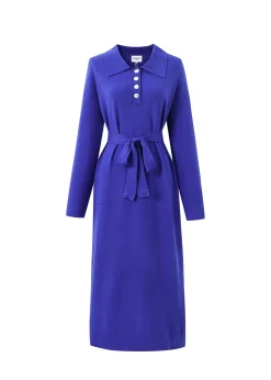 Robe NESLIE Bleu Electrique