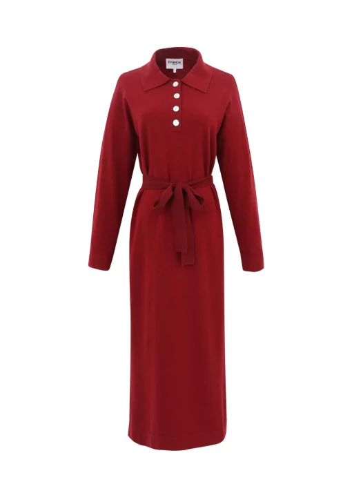 Robe NESLIE Bordeaux