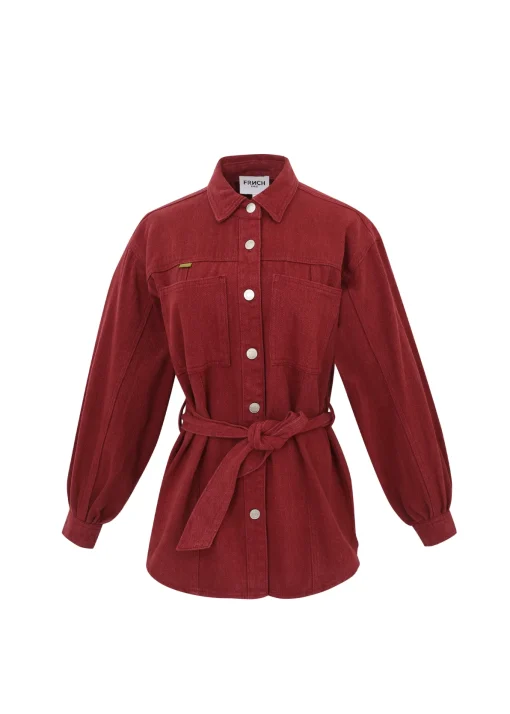 Surchemise LISANDRE Bordeaux