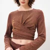 Top ABIGAIL Bordeaux